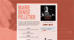 Desktop Screenshot of mariedenisepelletier.com